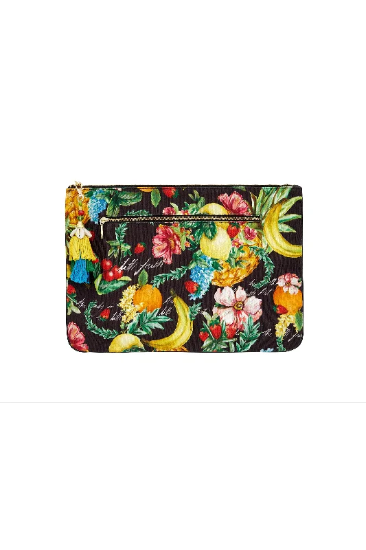 LARGE CANVAS CLUTCH CALL ME CARMEN Boho unclassified dresses