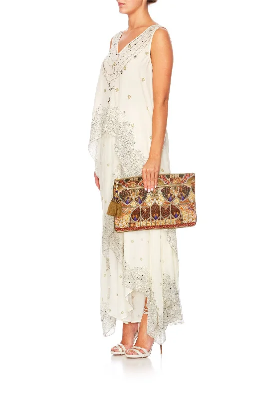 LARGE CANVAS CLUTCH ECHOS OF ENCHANTMENT Stretchy unclassified dresses