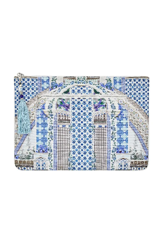 LARGE CANVAS CLUTCH SALVADOR SUMMER Preppy unclassified dresses