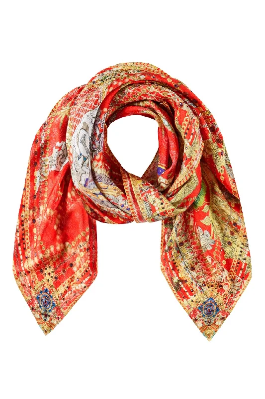 LARGE SQUARE SCARF JUST KIDS Stylish unclassified dresses
