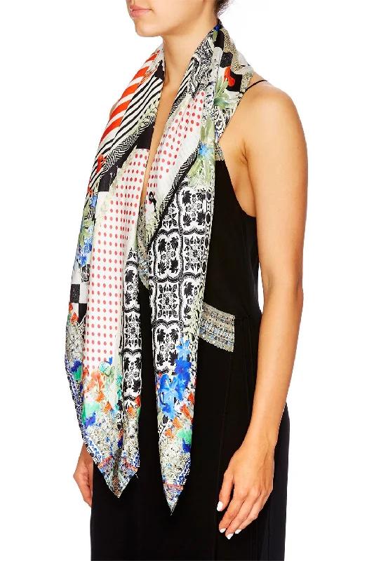 LARGE SQUARE SCARF MEET ME HERE Best-selling unclassified dresses