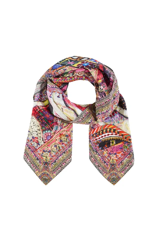 LARGE SQUARE SCARF TINY DANCER Denim unclassified dresses