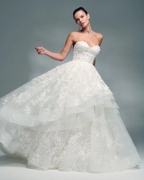 Lazaro Estelle gown Open-back unclassified dresses