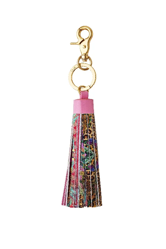 LEATHER TASSEL KEY RING THE JUNGLE BOOK Mesh unclassified dresses