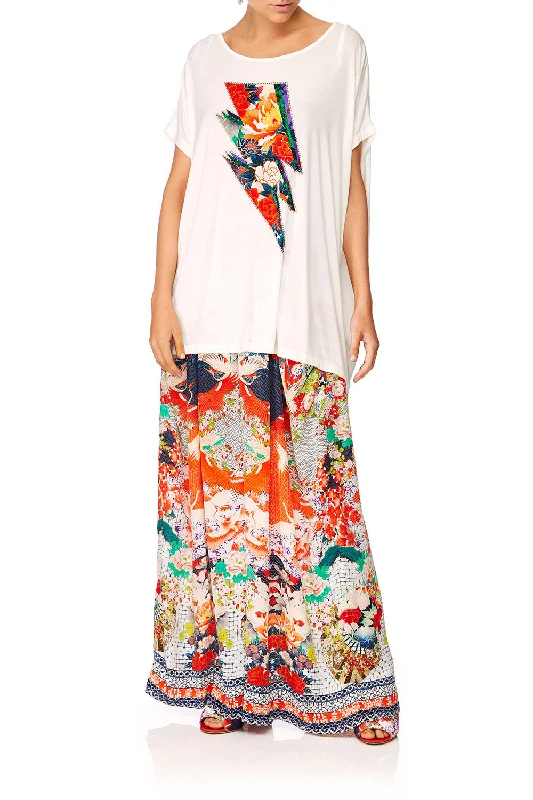LOOSE FIT TEE GEISHA GIRL Spring unclassified dresses
