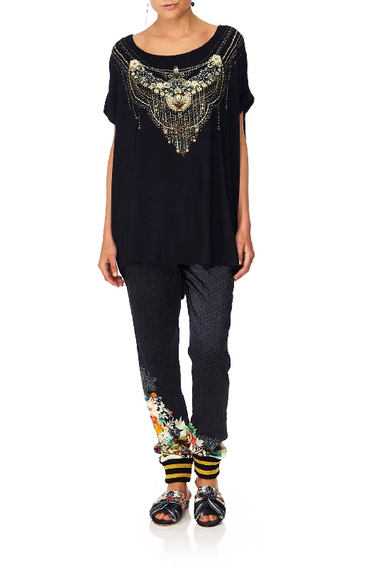 LOOSE FIT TEE MIDNIGHT MOONCHILD Lightweight unclassified dresses