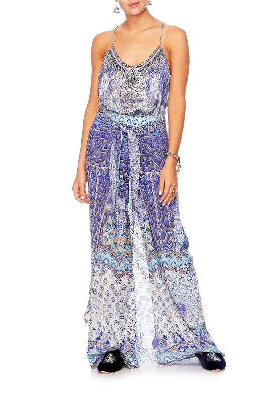 LOOSE TROUSER WITH TIE FRONT WINGS TO FLY A-line unclassified dresses