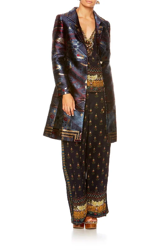 MID LENGTH COAT BLISS OF BOHEMIA Bright color unclassified dresses