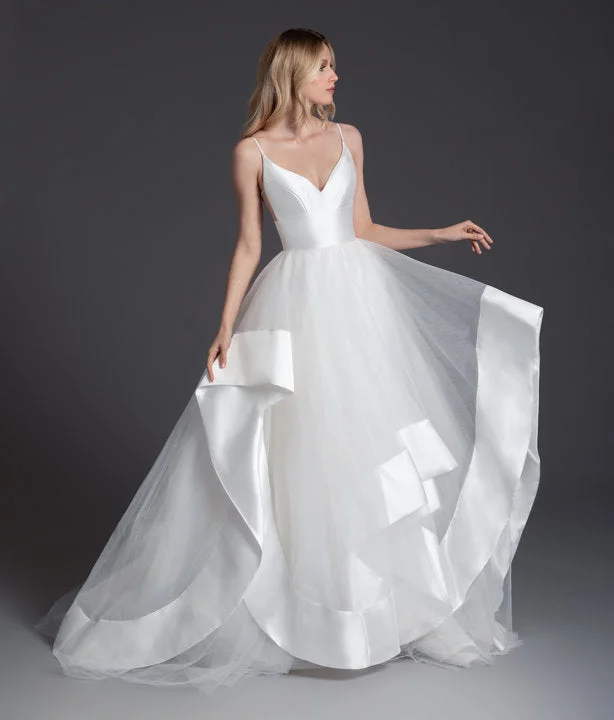 Hayley Paige Andi Gown and Mikado Veil Beaded unclassified dresses