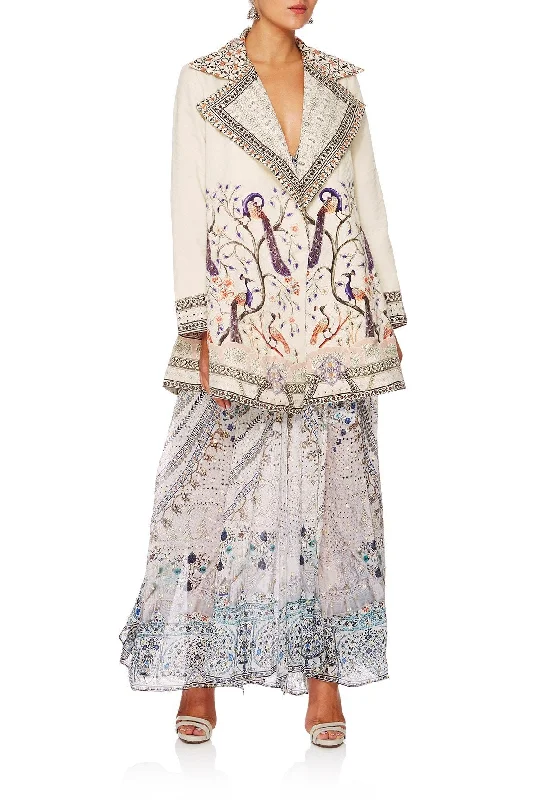 OPEN COAT WITH WIDE COLLAR MAMA BAKSHI Stretchy unclassified dresses