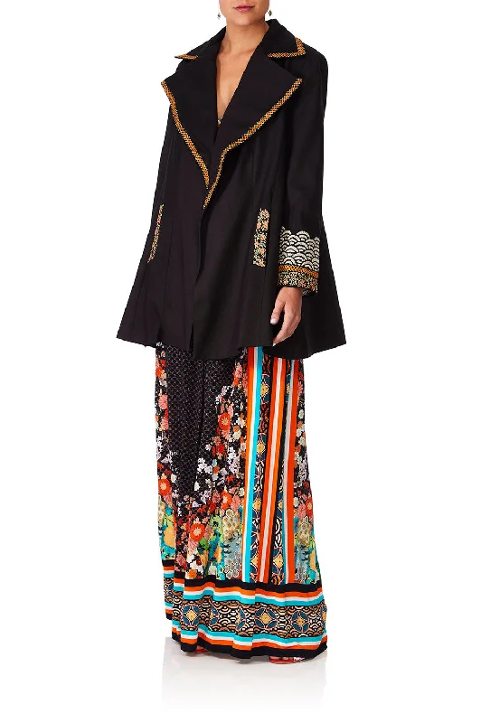 OPEN COAT W/WIDE COLLAR GALAXY GIRL Sexy unclassified dresses