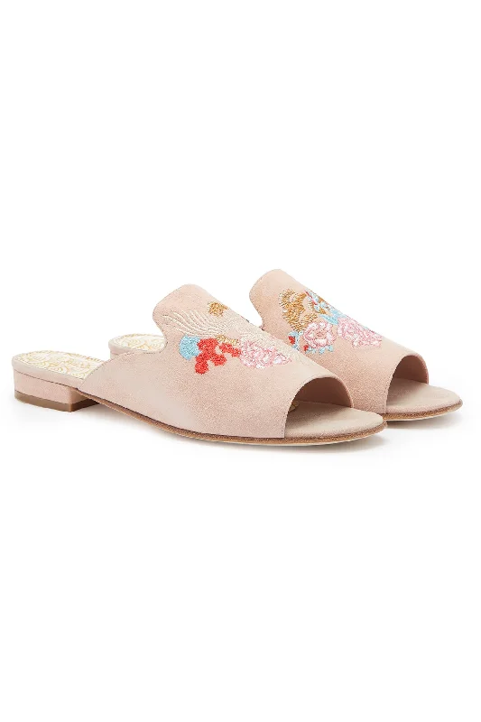 PEEP TOE SLIPPER LIGHT PINK Casual unclassified dresses