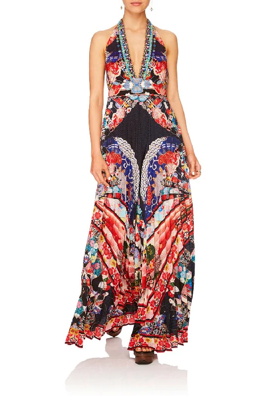 PLEATED JUMPSUIT STAR GIRL Velvet unclassified dresses