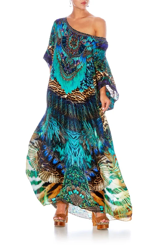 ROUND NECK KAFTAN THE CREATOR Minimalist unclassified dresses