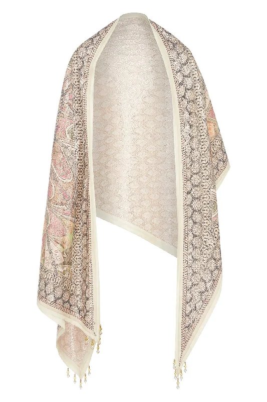 SAIL SHAPED SCARF SOUL SISTERS Silk unclassified dresses