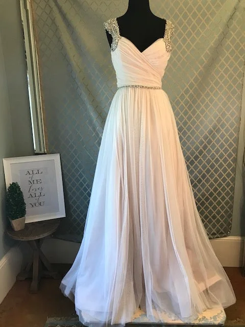Hayley Paige 6456 Wrap unclassified dresses