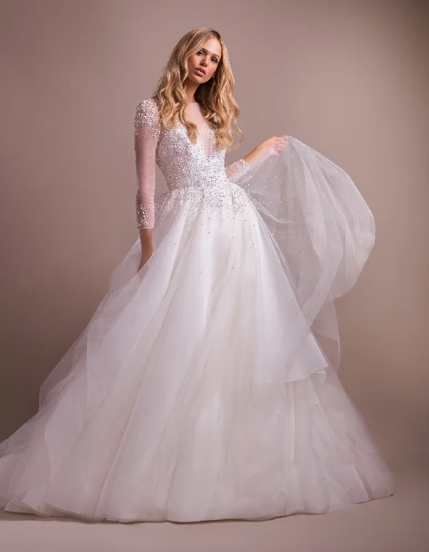 Hayley Paige 6909 EFFIE Plus size unclassified dresses