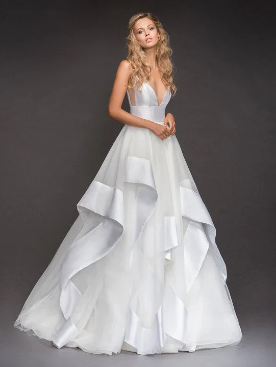 Hayley Paige Andi Satin unclassified dresses