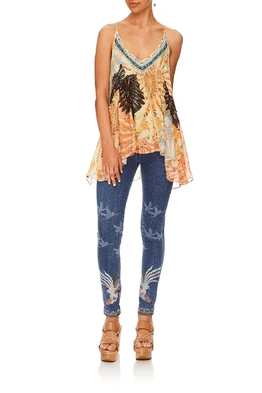 SKINNY LEG JEAN FOR THE FANS Floral unclassified dresses