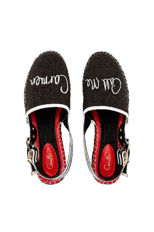 SLING BACK ESPADRILLE CALL ME CARMEN High-low unclassified dresses