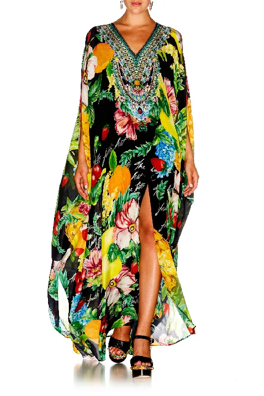 SLIT FRONT & SLEEVE KAFTAN CALL ME CARMEN Best-selling unclassified dresses