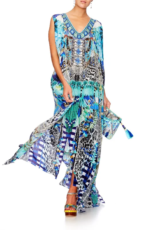 SLIT FRONT & SLEEVE KAFTAN LEAVE ME WILD Fall unclassified dresses