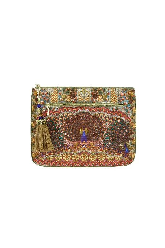 SMALL CANVAS CLUTCH ECHOS OF ENCHANTMENT Party unclassified dresses