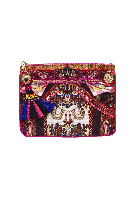 SMALL CANVAS CLUTCH TINY DANCER Winter unclassified dresses