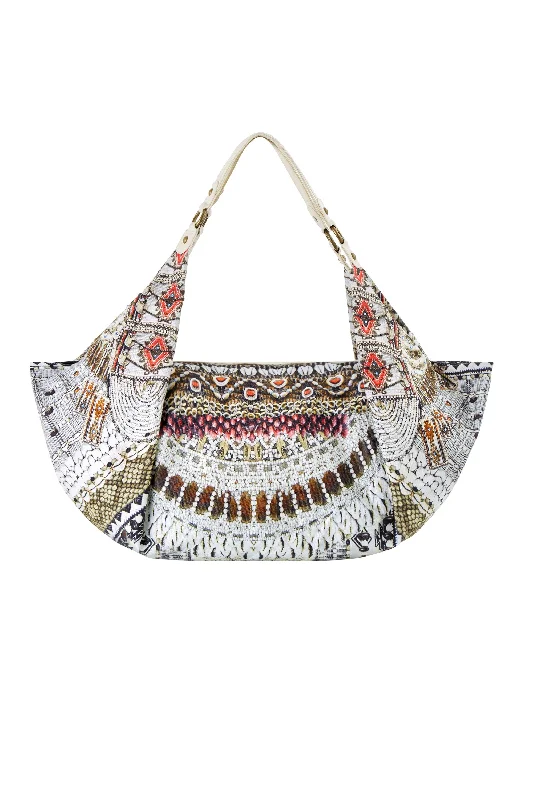 SOFT BEACH BAG SPELL BOUND Open-back unclassified dresses