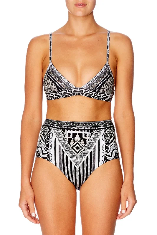 SOFT CUP BRA TRIBAL THEORY Striped unclassified dresses