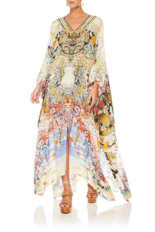 SPLIT FRONT & SLEEVE KAFTAN LADY LABYRINTH Elegant evening unclassified dresses