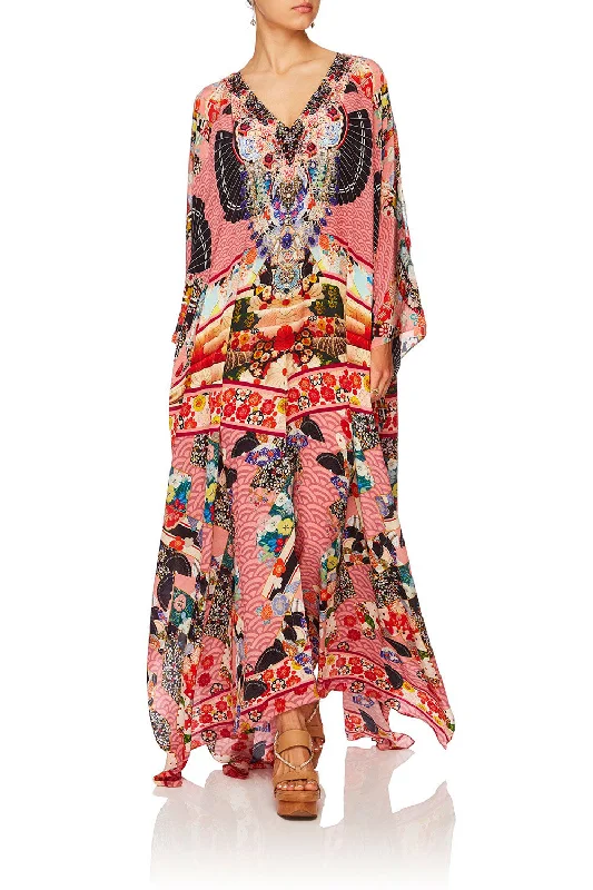 SPLIT FRONT & SLEEVE KAFTAN POSTCARDS FROM MARS Lightweight unclassified dresses