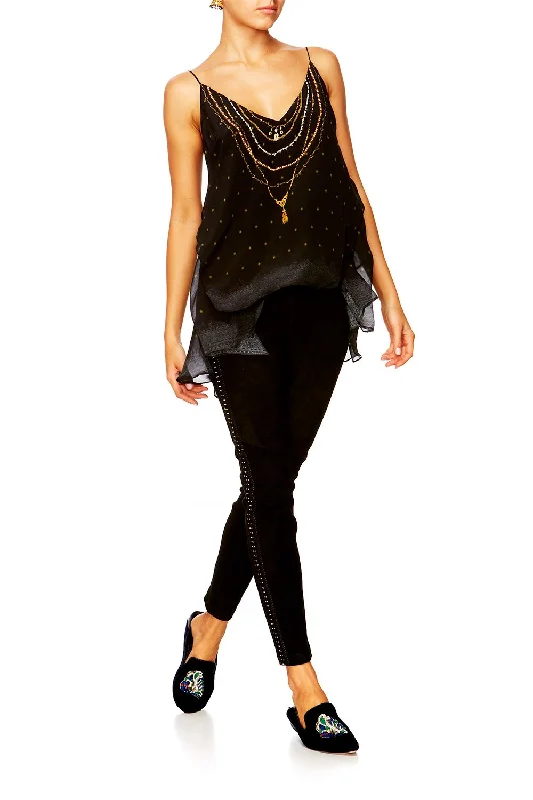 STRETCH LEATHER LEGGINGS CHAMBER OF REFLECTIONS Soft fabric unclassified dresses
