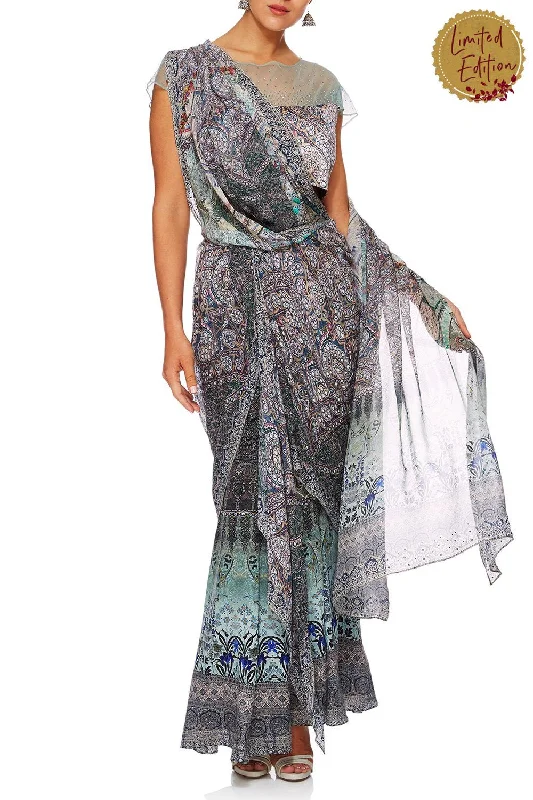 TRADITIONAL SARI MAMAS HOME Winter unclassified dresses