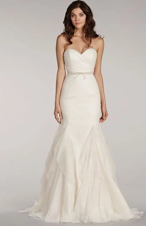 Hayley Paige 402 Azalea Ivory Knitted unclassified dresses