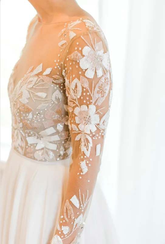 Hayley Paige 6553 Chiffon unclassified dresses