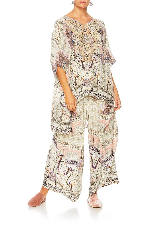 V-NECK KAFTAN MAMA BAKSHI Striped unclassified dresses