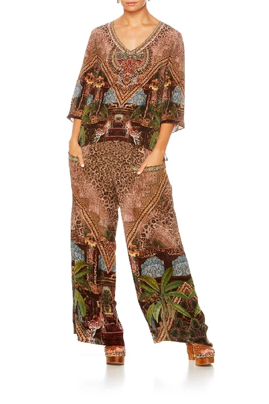 V-NECK OVERSIZED BLOUSE THE GYPSY LOUNGE Discounted unclassified dresses