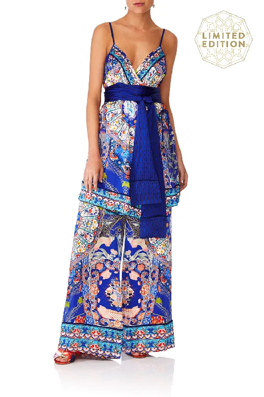 WIDE LEG PANT W/CUFFS SATURN SISTER Summer unclassified dresses