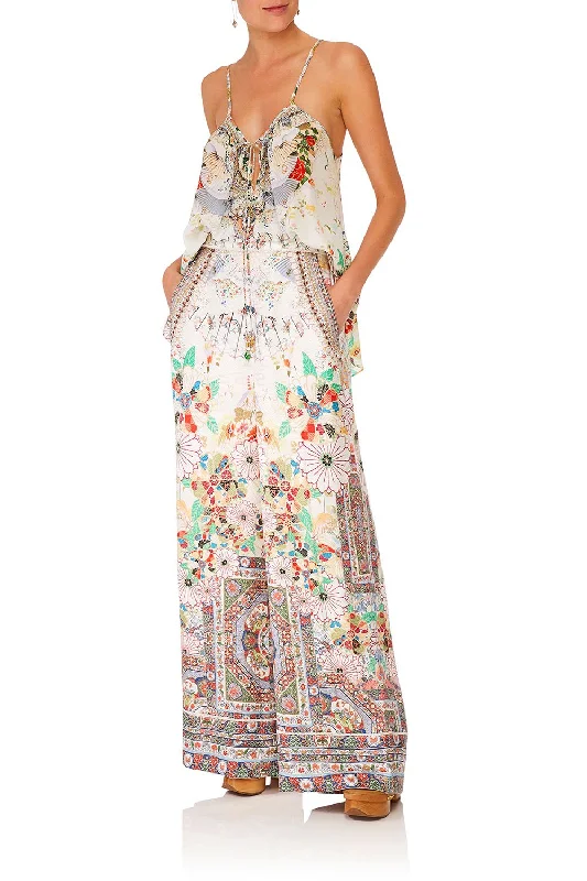 WIDE LEG PANT WITH CUFFS TIME AFTER TIME Comfortable unclassified dresses