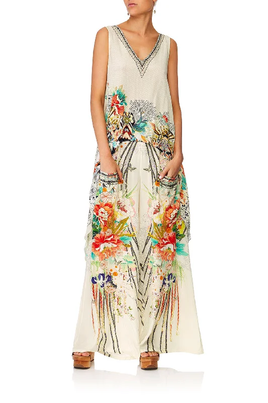 WIDE LEG TROUSER WITH FRONT POCKETS MS MAIKO Wedding guest unclassified dresses