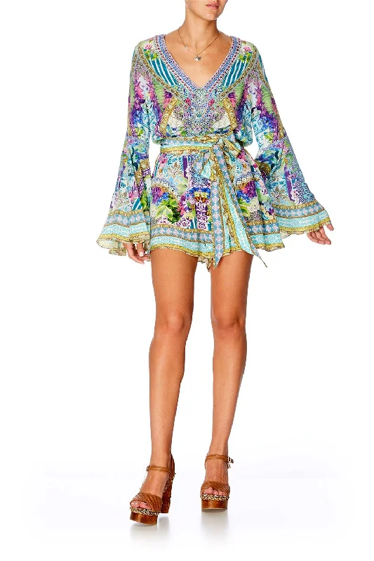 WIDE SLEEVE PLAYSUIT SALVADOR FIELDS FOREVER Petite unclassified dresses