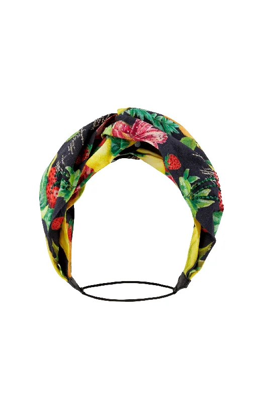 WRAP HEADBAND CALL ME CARMEN Open-back unclassified dresses